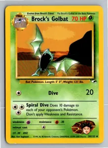 Brock's Golbat Exemplar 4,95 €