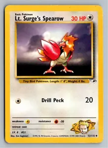 Lt. Surge's Spearow Exemplar 3,95 €