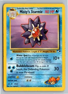 Pokémon-Karte Misty's Starmie 56/132 Gym Heroes