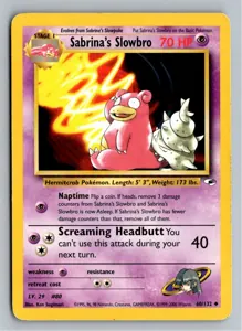 Sabrina's Slowbro Exemplar 8,25 €