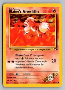 Blaine's Growlithe Exemplar 5,45 €