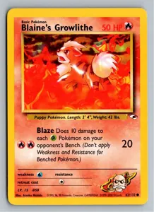 Blaine's Growlithe Exemplar 5,45 €