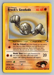 Brock's Geodude Exemplar 3,95 €