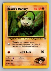 Brock's Mankey Exemplar 3,95 €