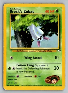 Brock's Zubat Exemplar 3,95 €