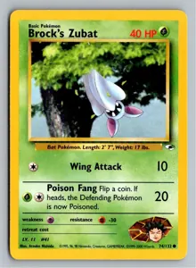 Brock's Zubat Exemplar 3,95 €