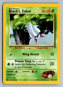 Brock's Zubat Exemplar 3,95 €