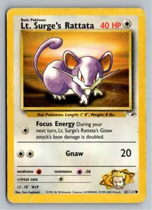 Lt. Surge's Rattata Exemplar 2,95 €