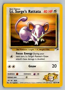 Lt. Surge's Rattata Exemplar 2,95 €