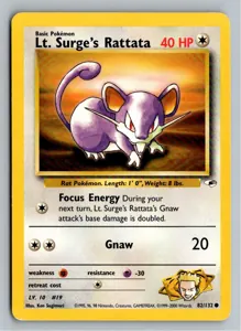 Lt. Surge's Rattata Exemplar 2,95 €