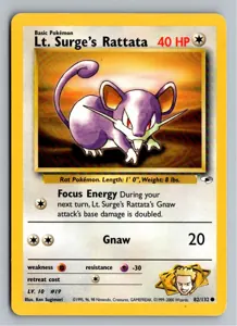 Lt. Surge's Rattata Exemplar 2,95 €