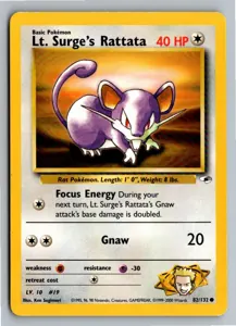 Lt. Surge's Rattata Exemplar 2,95 €