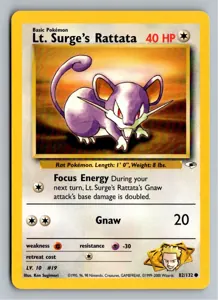 Lt. Surge's Rattata Exemplar 2,95 €