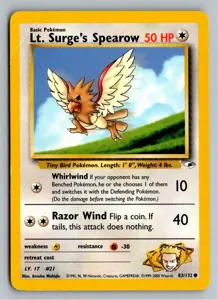 Lt. Surge's Spearow Exemplar 4,95 €