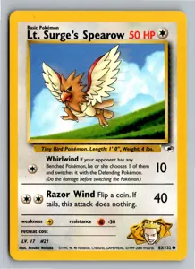 Lt. Surge's Spearow Exemplar 4,95 €