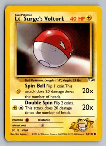 Lt. Surge's Voltorb Exemplar 4,95 €