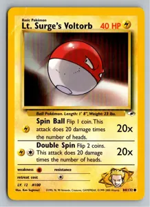 Lt. Surge's Voltorb Exemplar 4,95 €