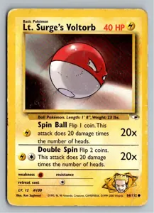 Lt. Surge's Voltorb Exemplar 4,95 €