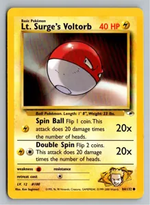 Lt. Surge's Voltorb Exemplar 4,95 €