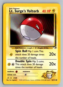 Lt. Surge's Voltorb Exemplar 4,95 €