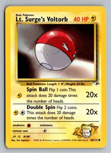 Lt. Surge's Voltorb Exemplar 4,95 €