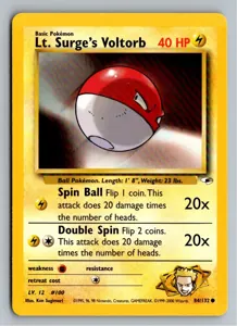 Lt. Surge's Voltorb Exemplar 4,95 €