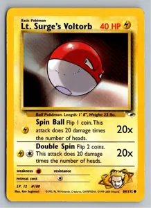 Lt. Surge's Voltorb Exemplar 4,95 €