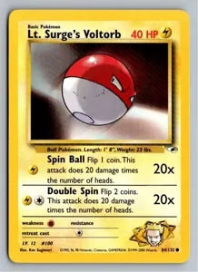 Lt. Surge's Voltorb Exemplar 4,95 €