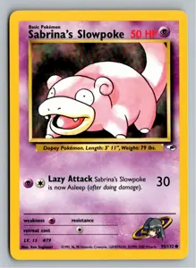 Sabrina's Slowpoke Exemplar 3,95 €