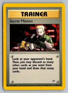 Pokémon-Karte Secret Mission 118/132 Gym Heroes