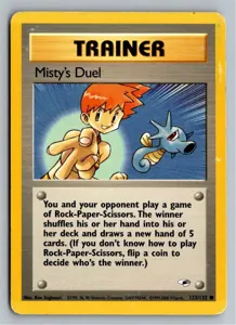 Pokémon-Karte Misty's Duel 123/132 Gym Heroes