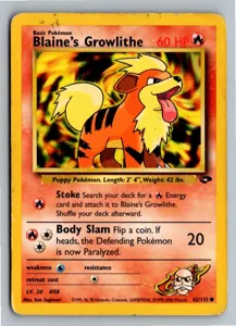 Blaine's Growlithe Exemplar 4,45 €