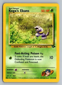 Koga's Ekans Exemplar 2,95 €
