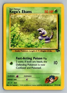 Koga's Ekans Exemplar 2,95 €