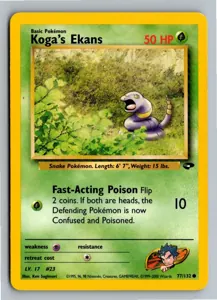 Koga's Ekans Exemplar 2,95 €