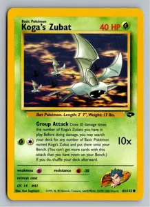 Koga's Zubat Exemplar 3,95 €