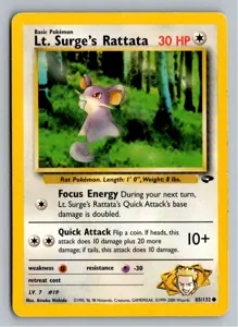 Lt. Surge's Rattata Exemplar 3,95 €