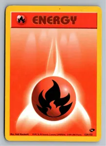 Pokémon-Karte Fire Energy 128/132 Gym Challenge