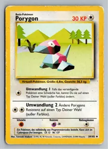 Porygon Exemplar 3,95 €