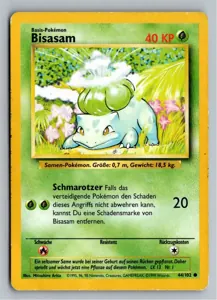 Bisasam Exemplar 3,25 €