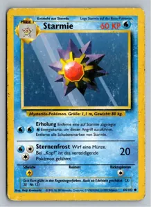 Starmie Exemplar 3,25 €