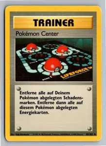 Pokémon-Karte Center 85/102 Grundset