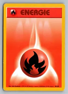 Pokémon-Karte Feuer-Energie 98/102 Grundset
