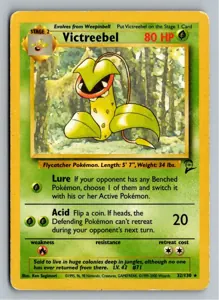 Pokémon-Karte Victreebel Sarzenia 32/130 Base Set 2