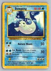 Dewgong Jugong Exemplar 3,25 €