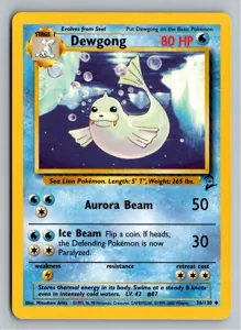 Dewgong Jugong Exemplar 3,25 €