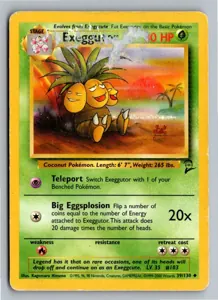 Pokémon-Karte Exeggutor Kokowei 39/130 Base Set 2