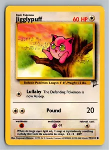 Jigglypuff Pummeluff Exemplar 3,95 €
