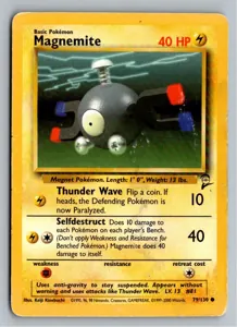Magnemite Magnetilo Exemplar 3,95 €