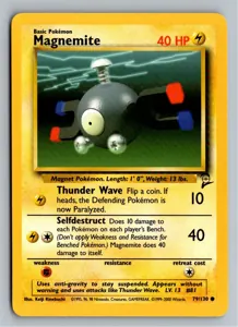 Magnemite Magnetilo Exemplar 3,95 €